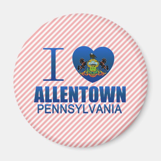 I Love Allentown, PA Magneet (Voorkant)
