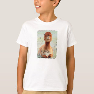I Love Alpaca T-shirt