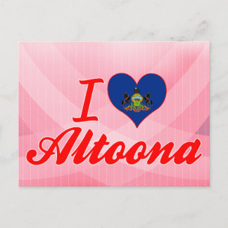 I Love Altoona, Pennsylvania Briefkaart