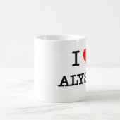 I Love Alyson Koffiemok (Center)