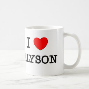 I Love Alyson Koffiemok