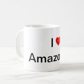 I love Amazonas Koffiemok (Voorkant links)