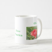 I love America. Coffee mug Koffiemok (Voorkant rechts)