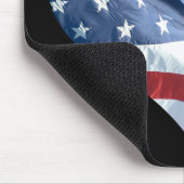 I Love America - Heart Shaped American Flag Muismat (Hoek)