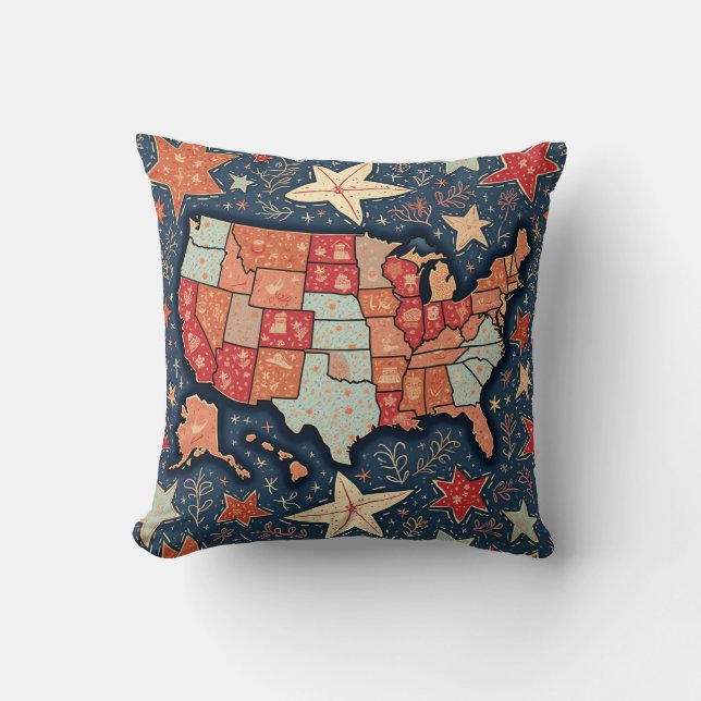 i love america kussen (Voorkant)