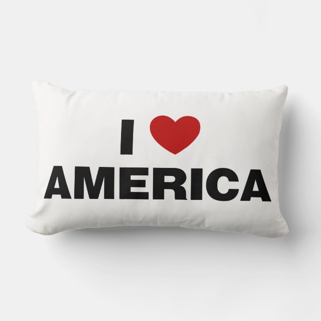 I Love America Kussen (Voorkant)