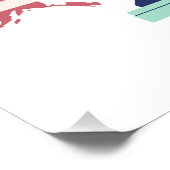 I Love America – Liberty & Pride T-shirt Foto Afdruk (Hoek)