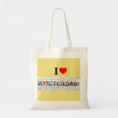 I Love Amsterdam Netherlands Travel Photos Tote Bag (Voorkant)