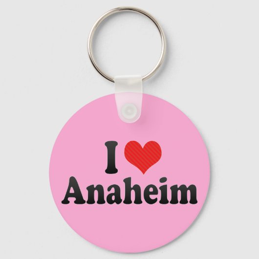 I Love Anaheim Sleutelhanger (Voorkant)