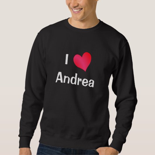 I Love Andrea Trui (Voorkant)