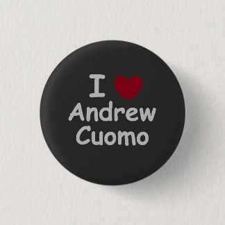 I Love Andrew Cuomo Ronde Button 3,2 Cm