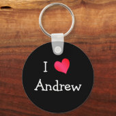 I Love Andrew Sleutelhanger (Voorkant)