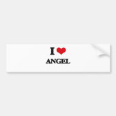 I Love Angel Bumpersticker (Voorkant)