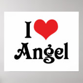 I Love Angel Poster (Voorkant)