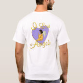 I Love Angels T-shirt (Achterkant)