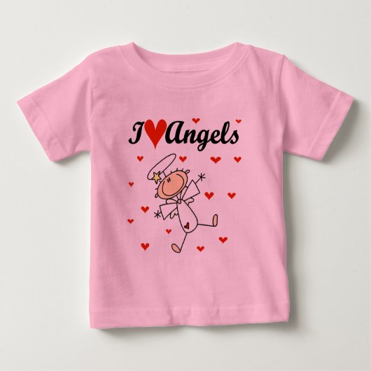 I Love Angels T-shirts and Gifts (Voorkant)