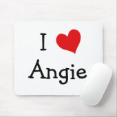 I Love Angie Muismat (Met muis)