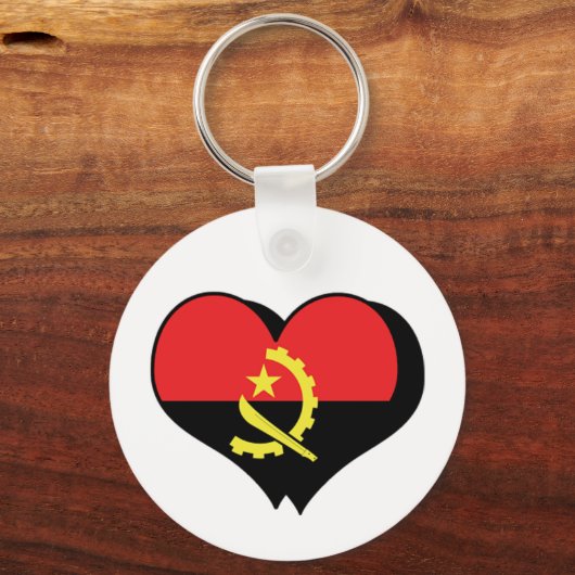 I Love Angola Sleutelhanger (Voorkant)
