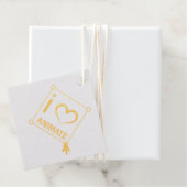 I Love Animate Bedankjes Labels (Met doos)