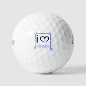 I Love Animate Golfballen (Voorkant)