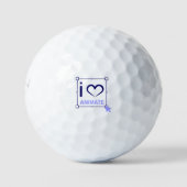I Love Animate Golfballen (Voorkant)