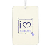 I Love Animate Luchtverfrisser (Achterkant)