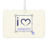 I Love Animate Luchtverfrisser (Achterkant)