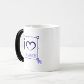 I Love Animate Magische Mok (Voorkant links)