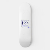 I Love Animate Persoonlijk Skateboard (Voorkant)