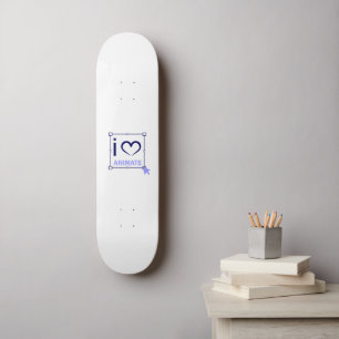 I Love Animate Persoonlijk Skateboard