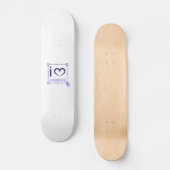 I Love Animate Persoonlijk Skateboard (Voorkant)