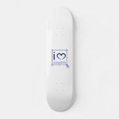 I Love Animate Persoonlijk Skateboard (Voorkant)