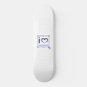 I Love Animate Persoonlijk Skateboard