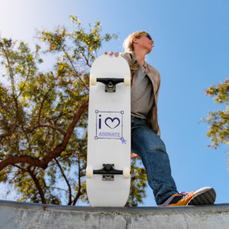 I Love Animate Persoonlijk Skateboard