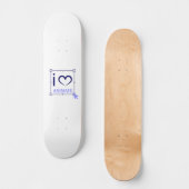 I Love Animate Persoonlijk Skateboard (Voorkant)