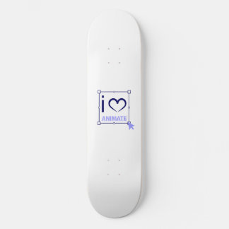 I Love Animate Persoonlijk Skateboard