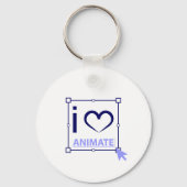 I Love Animate Sleutelhanger (Voorkant)