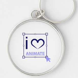 I Love Animate Sleutelhanger