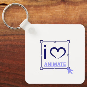I Love Animate Sleutelhanger