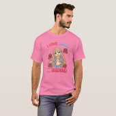 I Love Anime and Takoyaki - Kawaii otaku Girl - Cu T-shirt (Voorkant volledig)