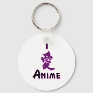 I Love Anime Sleutelhanger