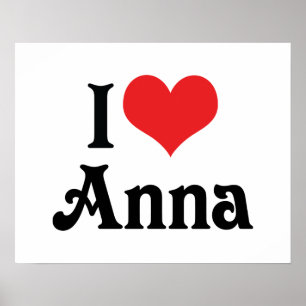 I Love Anna Poster