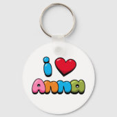 I Love Anna Sleutelhanger (Voorkant)