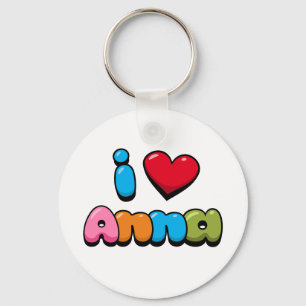 I Love Anna Sleutelhanger