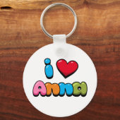I Love Anna Sleutelhanger (Achterkant)