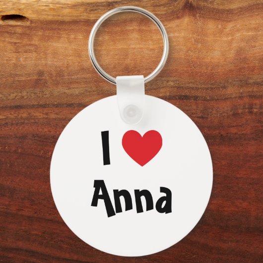 I Love Anna Sleutelhanger (Voorkant)
