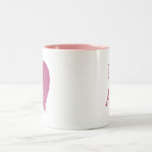 I Love Anna Tweekleurige Koffiemok (Center)