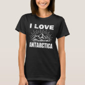 I Love Antarctica Iceberg Explorers T-shirt (Voorkant)