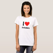 i love anteaters t-shirt (Voorkant volledig)