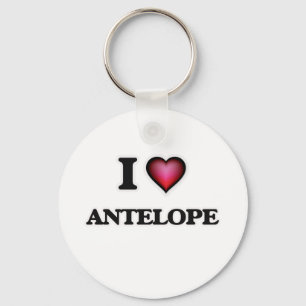 I Love Antelope Sleutelhanger